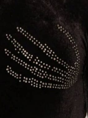 Midnight Crystal Bodysuit